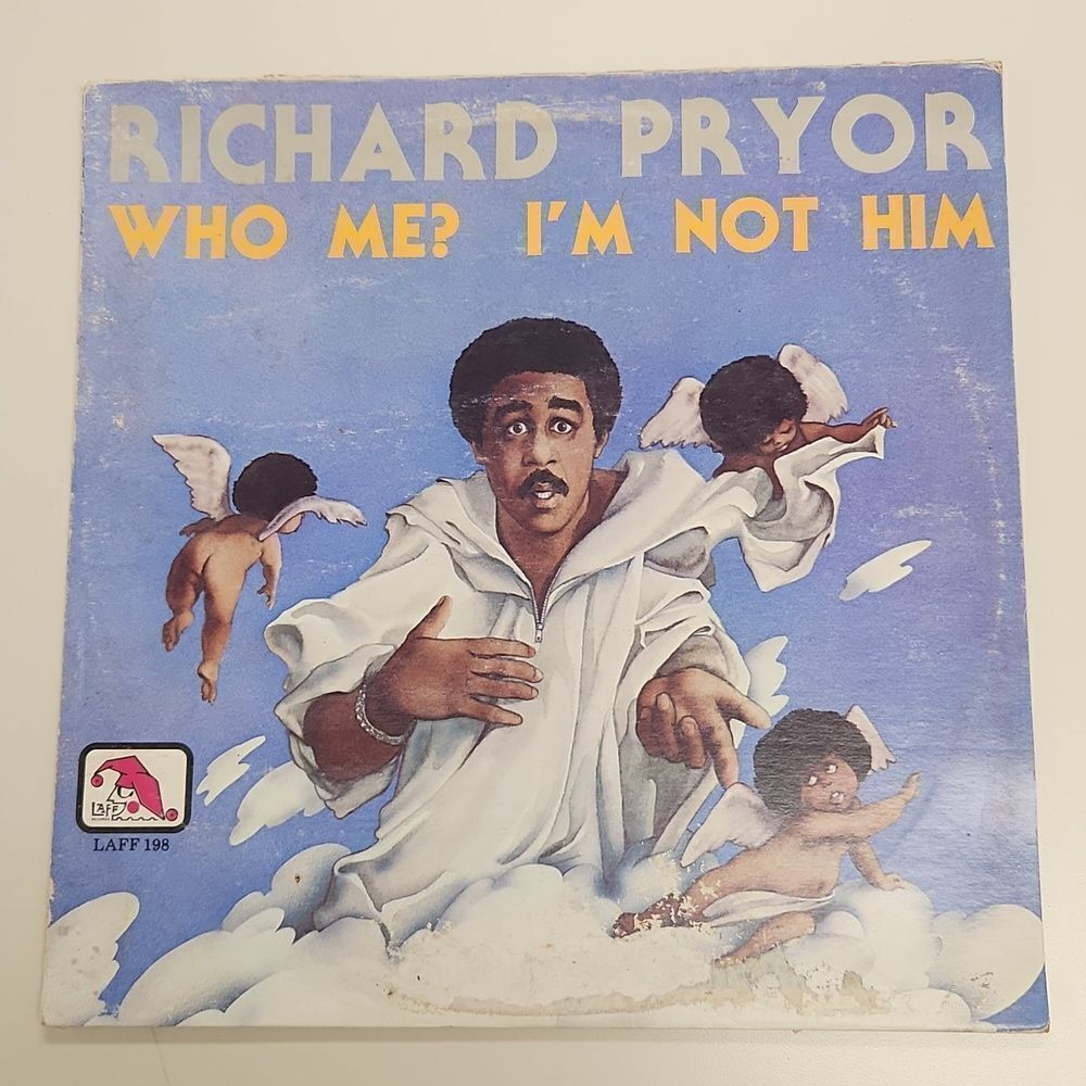 Richard Pryor Who Me? I'm Not Him 1977 Vinyl Record